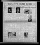 Newspaper: The Fayette County Record (La Grange, Tex.), Vol. 31, No. 58, Ed. 1 F…