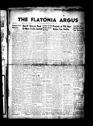 Primary view of object titled 'The Flatonia Argus. (Flatonia, Tex.), Vol. 82, No. 2, Ed. 1 Thursday, January 10, 1957'.