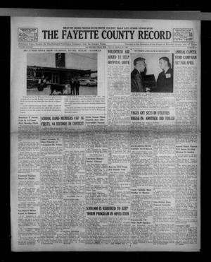 Primary view of object titled 'The Fayette County Record (La Grange, Tex.), Vol. 43, No. 42, Ed. 1 Friday, March 26, 1965'.