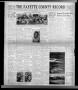 Newspaper: The Fayette County Record (La Grange, Tex.), Vol. 31, No. 41, Ed. 1 T…