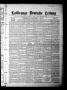Newspaper: La Grange Deutsche Zeitung (La Grange, Tex.), Vol. 35, No. 39, Ed. 1 …
