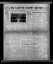 Newspaper: The Fayette County Record (La Grange, Tex.), Vol. 32, No. 37, Ed. 1 T…