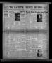 Newspaper: The Fayette County Record (La Grange, Tex.), Vol. 32, No. 32, Ed. 1 F…