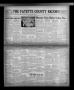 Newspaper: The Fayette County Record (La Grange, Tex.), Vol. 37, No. 43, Ed. 1 T…