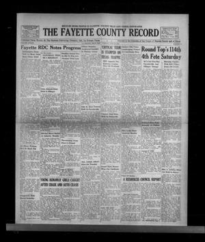 Primary view of object titled 'The Fayette County Record (La Grange, Tex.), Vol. 42, No. 70, Ed. 1 Tuesday, June 30, 1964'.