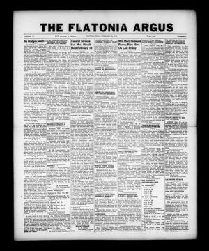 Primary view of object titled 'The Flatonia Argus (Flatonia, Tex.), Vol. 71, No. 9, Ed. 1 Thursday, February 28, 1946'.