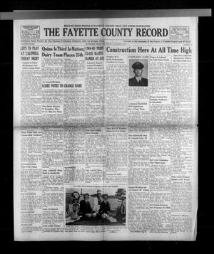 Primary view of object titled 'The Fayette County Record (La Grange, Tex.), Vol. 42, No. 99, Ed. 1 Friday, October 9, 1964'.