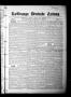 Newspaper: La Grange Deutsche Zeitung (La Grange, Tex.), Vol. 36, No. 27, Ed. 1 …