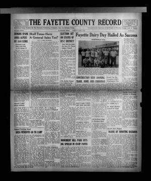 Primary view of object titled 'The Fayette County Record (La Grange, Tex.), Vol. 37, No. 63, Ed. 1 Tuesday, June 9, 1959'.