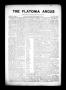 Newspaper: The Flatonia Argus (Flatonia, Tex.), Vol. 47, No. 28, Ed. 1 Thursday,…