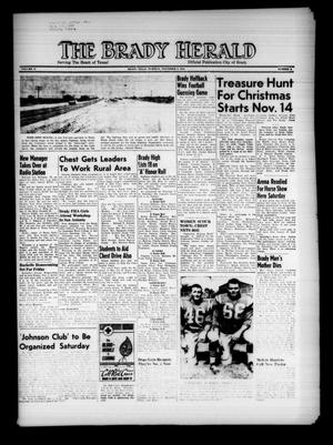 Primary view of The Brady Herald (Brady, Tex.), Vol. 17, No. 3, Ed. 1 Tuesday, November 3, 1959