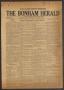 Newspaper: The Bonham Herald (Bonham, Tex.), Vol. 9, No. 37, Ed. 1 Monday, Janua…