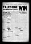 Newspaper: Palestine Daily Herald (Palestine, Tex), Vol. 12, No. 117, Ed. 1 Satu…