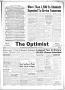 Newspaper: The Optimist (Abilene, Tex.), Vol. 36, No. 10, Ed. 1, Wednesday, Nove…