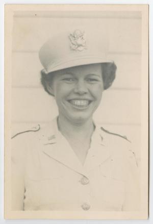 [Photograph of Lieutenant Harriette Case]