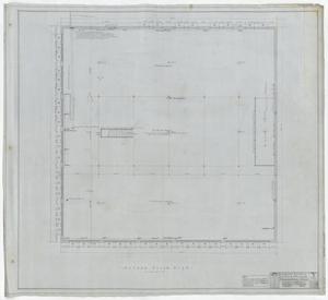 Primary view of object titled 'Boone & Blocker Garage, Breckenridge, Texas: Second Floor Plan'.