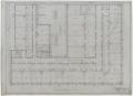 Technical Drawing: Radford Store and Office Building, Abilene, Texas: Second Floor Plan