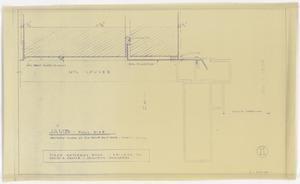 Primary view of object titled 'First National Bank Office, Abilene, Texas: Jamb - Full Size'.