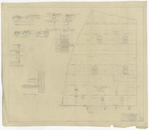 Primary view of object titled 'Western States Grocery Warehouse, Abilene, Texas: Roof Plan'.