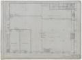 Technical Drawing: Radford Store and Office Building, Abilene, Texas: First Floor Plan
