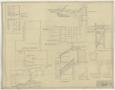 Technical Drawing: Banner Creamery Plant, San Angelo, Texas: Stair Details