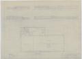 Technical Drawing: McClure Shop and Office Building, Abilene, Texas: Floor Plan & Elevat…