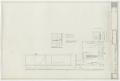 Technical Drawing: First National Bank Office, Abilene, Texas: Details of Wood Screen