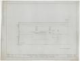 Technical Drawing: Cisco Bank and Office Building, Cisco, Texas: Right Side Elevation