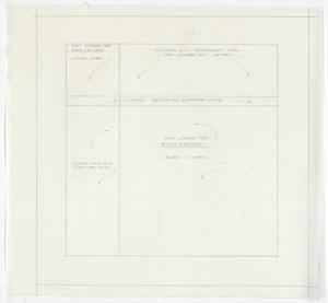 Primary view of object titled 'First National Bank Office, Abilene, Texas: Letter Layout Directions'.