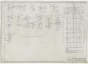 Primary view of object titled 'Cooley Office Building, Big Spring, Texas: First Floor Framing Plan'.