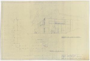 Primary view of object titled 'First National Bank Office, Abilene, Texas: Perspective - Looking North'.