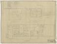 Technical Drawing: Banner Creamery Plant, San Angelo, Texas: First Floor Plan