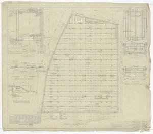 Primary view of object titled 'Western States Grocery Warehouse, Abilene, Texas: Foundation & Floor Framing Plan'.
