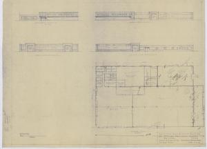 Primary view of object titled 'McClure Shop and Office Building, Abilene, Texas: Floor Plan & Elevation Drawings'.