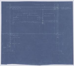Primary view of object titled 'Commercial Building, Texas: Beam Support Frame'.