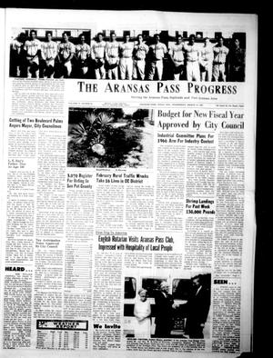 Primary view of The Aransas Pass Progress (Aransas Pass, Tex.), Vol. 57, No. 52, Ed. 1 Wednesday, March 23, 1966