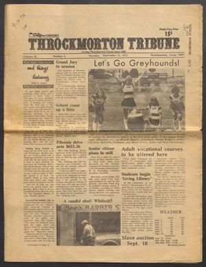 Primary view of object titled 'Throckmorton Tribune (Throckmorton, Tex.), Vol. 85, No. 4, Ed. 1 Thursday, September 11, 1975'.