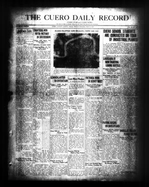 Primary view of object titled 'The Cuero Daily Record (Cuero, Tex.), Vol. 66, No. 106, Ed. 1 Friday, May 6, 1927'.