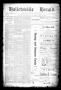 Primary view of Halletsville Herald. (Hallettsville, Tex.), Vol. 20, No. 25, Ed. 1 Thursday, April 2, 1891