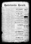 Primary view of Halletsville Herald. (Hallettsville, Tex.), Vol. 18, No. 30, Ed. 1 Thursday, April 18, 1889