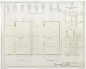 Primary view of object titled 'West Texas Utilities Office Addition, Abilene, Texas: Third & Fourth Floor Plans'.