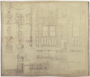 Primary view of object titled 'West Texas Utilities Office Addition, Abilene, Texas: Wall Elevation'.