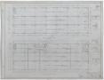 Thumbnail image of item number 1 in: 'West Texas Utilities Warehouse, Abilene, Texas: Roof & Second Floor Framing Plans'.