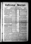 Newspaper: La Grange Journal. (La Grange, Tex.), Vol. 32, No. 46, Ed. 1 Thursday…