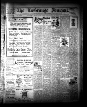 Primary view of object titled 'The La Grange Journal. (La Grange, Tex.), Vol. 19, No. 21, Ed. 1 Thursday, May 26, 1898'.