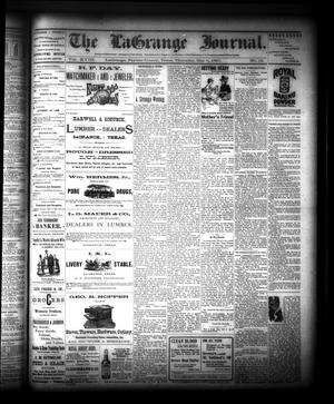 Primary view of object titled 'The La Grange Journal. (La Grange, Tex.), Vol. 18, No. 19, Ed. 1 Thursday, May 6, 1897'.