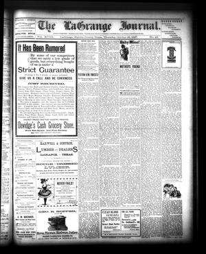 Primary view of object titled 'The La Grange Journal. (La Grange, Tex.), Vol. 18, No. 43, Ed. 1 Thursday, October 28, 1897'.