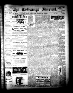 Primary view of object titled 'The La Grange Journal. (La Grange, Tex.), Vol. 17, No. 21, Ed. 1 Thursday, May 21, 1896'.
