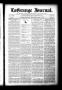 Newspaper: La Grange Journal. (La Grange, Tex.), Vol. 40, No. 33, Ed. 1 Thursday…