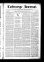 Newspaper: La Grange Journal. (La Grange, Tex.), Vol. 40, No. 3, Ed. 1 Thursday,…